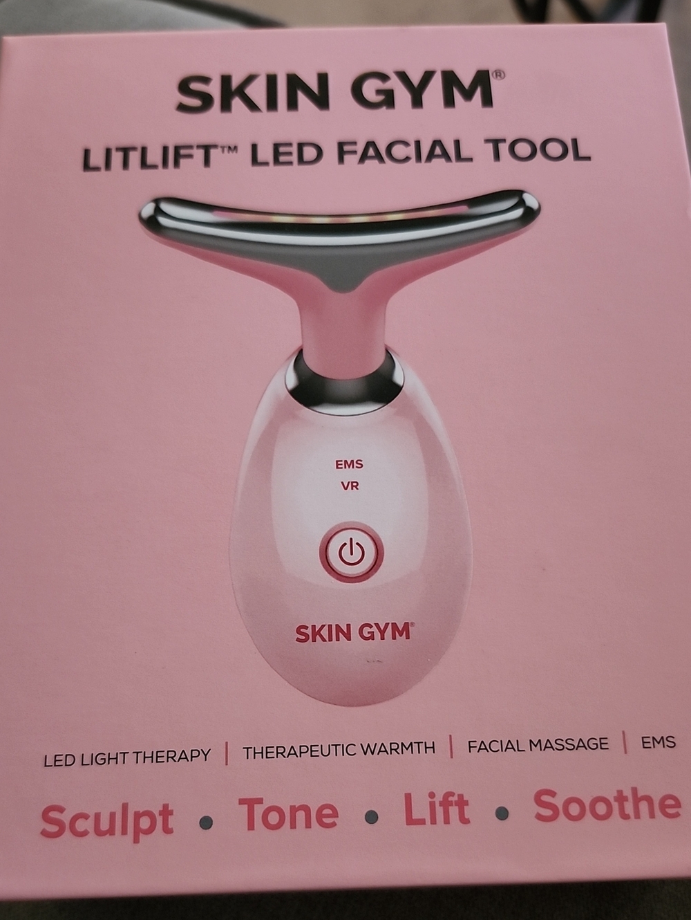 Skin Gym LED Facial Tool - Pink